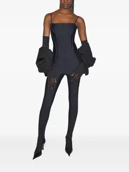 Mugler: Чёрный корсет 