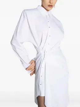 Mugler: Асимметричная рубашка 