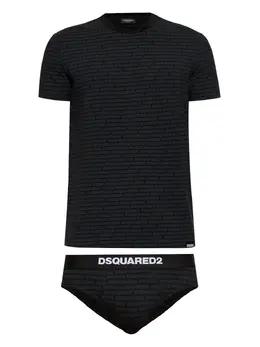 DSQUARED2: Футболка с принтом 