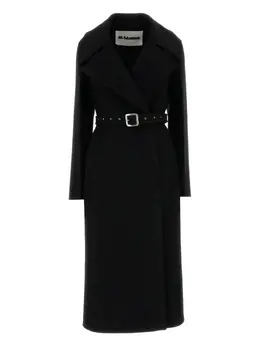 Jil Sander: Пальто из шерсти 