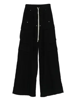 Rick Owens DRKSHDW: Чёрные брюки  Cargo