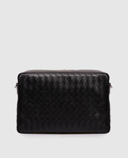 Bottega Veneta: Чорні сумки 