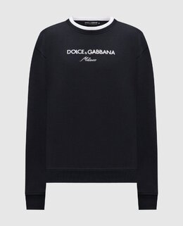 Dolce&Gabbana: Синий свитшот 