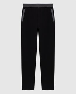 Bertolo Cashmere: Чорні брюки 