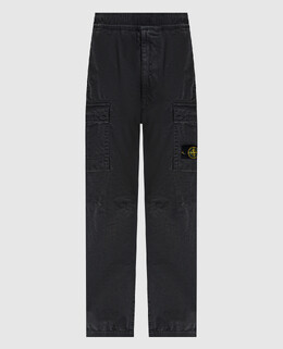 Stone Island: Сірі брюки 