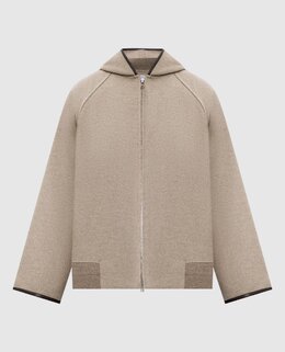 Bottega Veneta: Бежеві куртки 