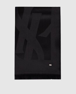 Saint Laurent: Чёрный шарф 