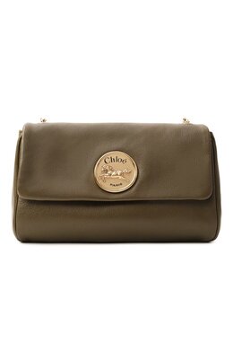 Chloé: Сумка цвета хаки 