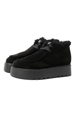 Casadei: Чёрные ботинки 