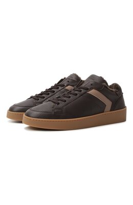 Canali: Коричневые кеды 