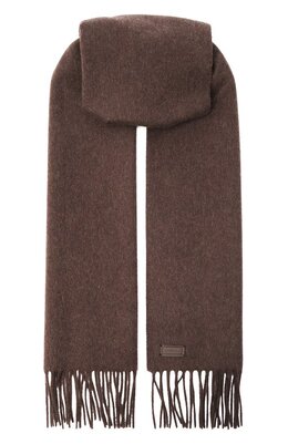 Canali: Коричневый шарф 