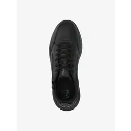 Fila: Чёрные кроссовки 