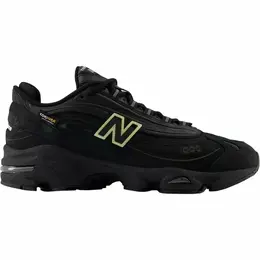 New Balance: Чёрные кроссовки 