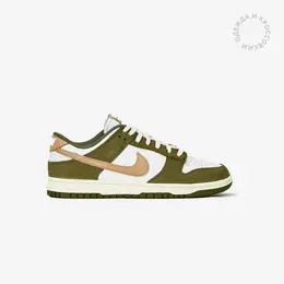 NIKE: Белые кроссовки  Dunk