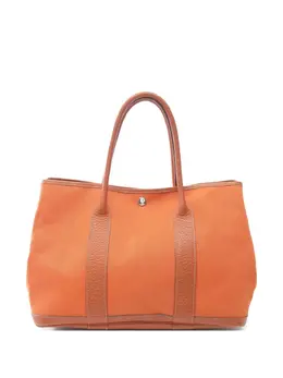 Hermès Pre-Owned: Оранжевая сумка-шоппер 
