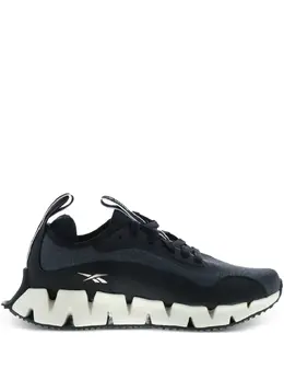 Reebok: Чёрные кроссовки  Zig