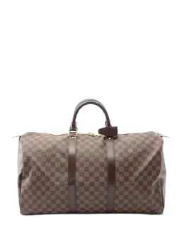 Louis Vuitton Pre-Owned: Коричневая сумка 