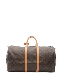 Louis Vuitton Pre-Owned: Коричневая сумка 