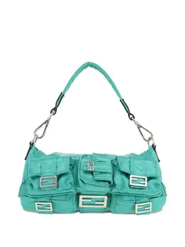 Fendi Pre-Owned: Голубая сумка 