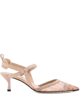 FENDI: Розовые туфли  Colibri