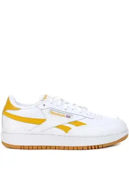 Reebok: Белые кроссовки  Club C Double