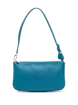 Louis Vuitton Pre-Owned: Голубая сумка 