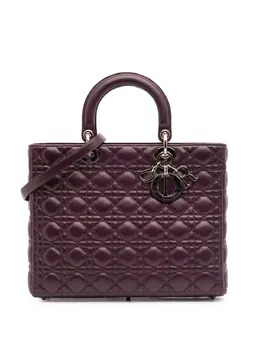 Christian Dior Pre-Owned: Фиолетовая сумка 