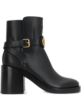 Valentino Garavani: Чёрные ботинки 