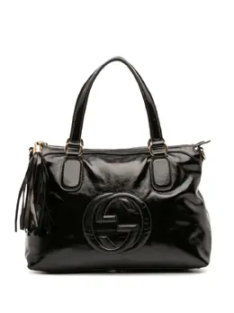 Gucci Pre-Owned: Чёрная сумка 