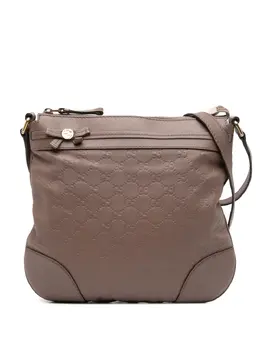 Gucci Pre-Owned: Коричневая сумка через плечо 