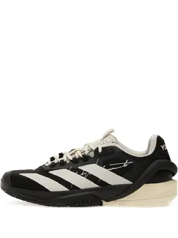 Y-3: Чёрные кроссовки 