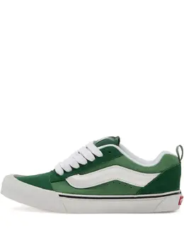 Vans: Зелёные кроссовки 