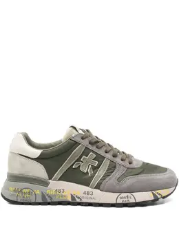 Premiata: Зелёные кроссовки 