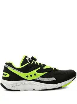 Saucony: Чёрные кроссовки 