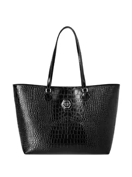 Philipp Plein: Сумка-шоппер  Crystal с принтом