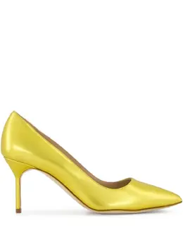 Manolo Blahnik: Жёлтые туфли  BB