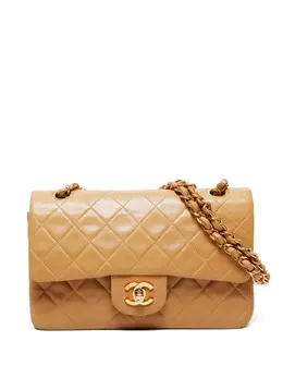 CHANEL Pre-Owned: Бежевая сумка 