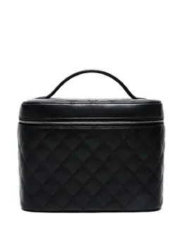 CHANEL Pre-Owned: Чёрная сумка-шоппер 