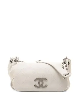 CHANEL Pre-Owned: Бежевая сумка 