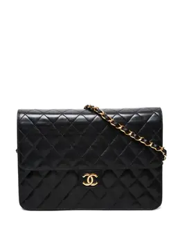CHANEL Pre-Owned: Чёрная сумка 