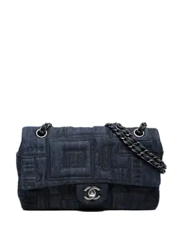 CHANEL Pre-Owned: Синяя сумка 