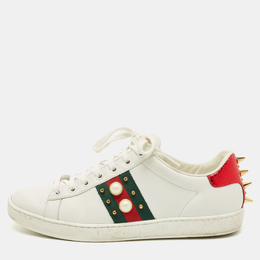 Gucci: Білі кросівки  Ace