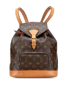 Louis Vuitton Pre-Owned: Коричневый рюкзак 
