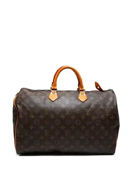 Louis Vuitton Pre-Owned: Коричневая сумка на руку 