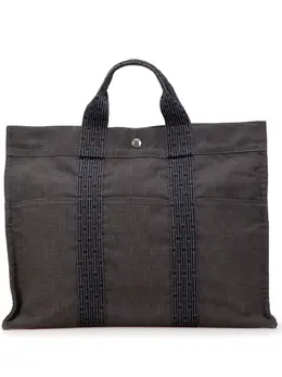 Hermès Pre-Owned: Серая сумка-шоппер 