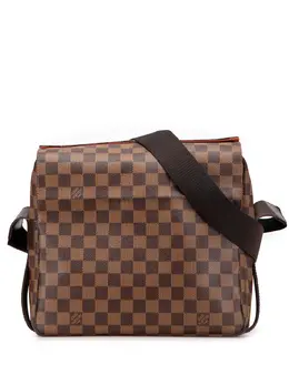 Louis Vuitton Pre-Owned: Коричневая сумка через плечо 