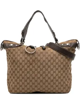 Gucci Pre-Owned: Коричневая сумка 