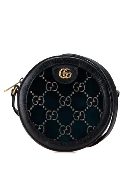 Gucci Pre-Owned: Чёрная сумка через плечо 