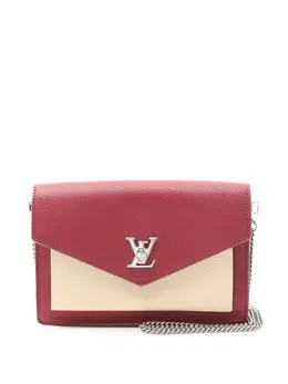 Louis Vuitton Pre-Owned: Двухцветная сумка через плечо 