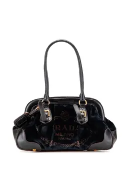 Prada Pre-Owned: Чёрная сумка 